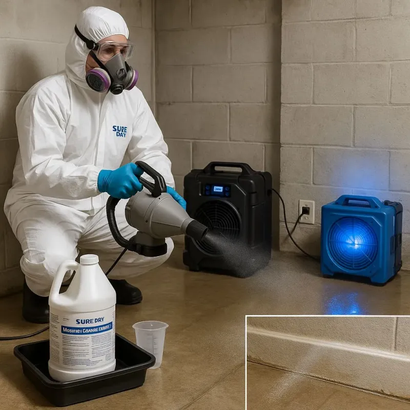 Sanitization and Odor Removal process in Alto, TX