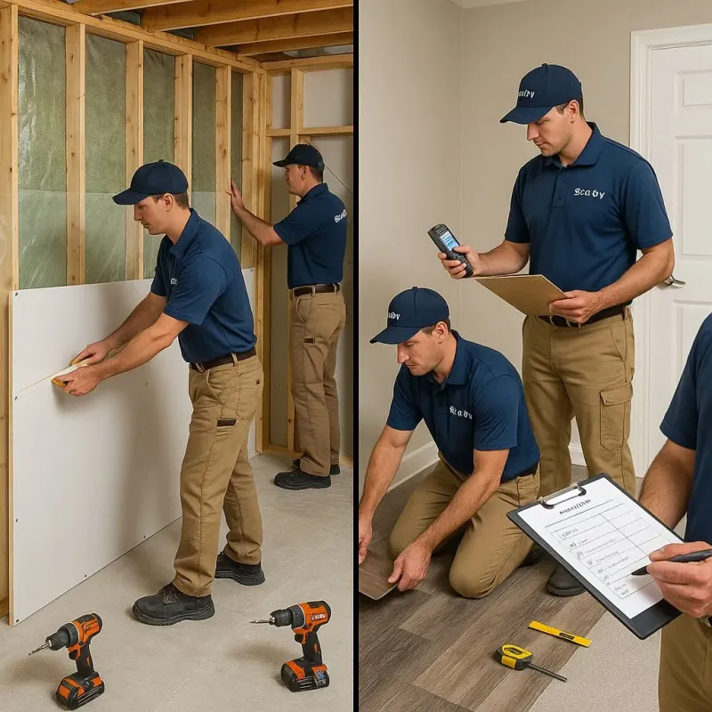 Repairs and Reconstruction process in Alto, TX