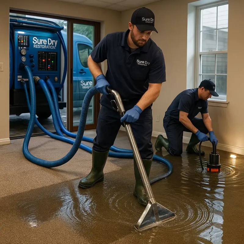 Water Extraction and Removal process in Alto, TX